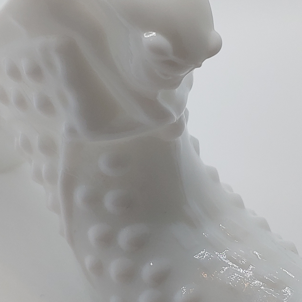 Vintage Fenton Milk Glass Hobnail Shoe - Picture 2 of 7